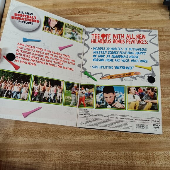 Billy Madison/Happy Gilmore DVD Collection Widescreen Adam Sandler VTG Cult Com - Picture 4 of 8